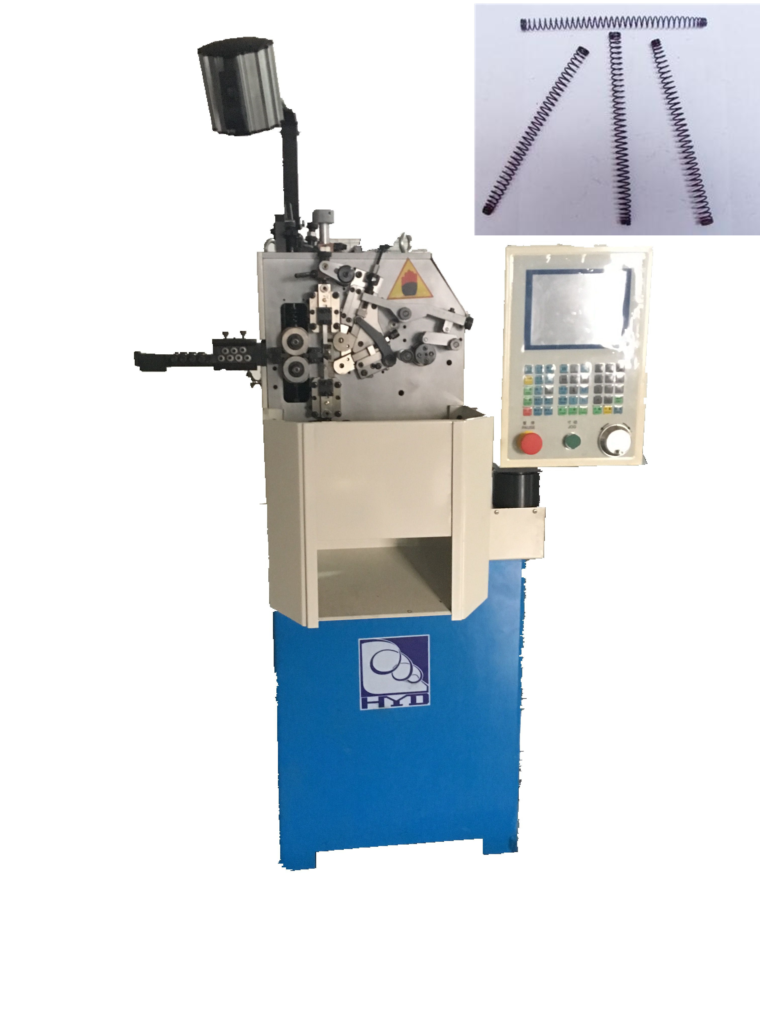 Vielseitiger CNC-Draht, der Maschine, 0,15 - 0.8mm Drahtfeder herstellt Maschine bildet