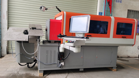 CNC-Drahtbiege-Maschine, 8 Achsen 3D-Drahtbieger