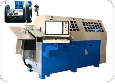 Hohe Genauigkeits-Frühlings-verbiegende Maschine, zehn Äxte stabiler CNC-Draht-Bieger