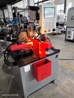 M4-M10 6 Achsen Hochpräzisions-CNC-Helikogelspringmaschine zum Einsetzen von Drahtfäden