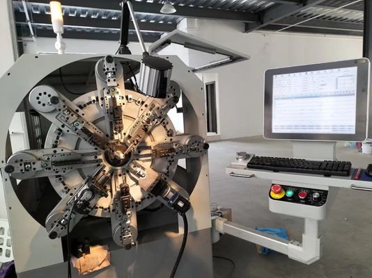 0,3–2,5 mm hocheffiziente CNC-Federmaschine, Computer-Multifunktionswickler