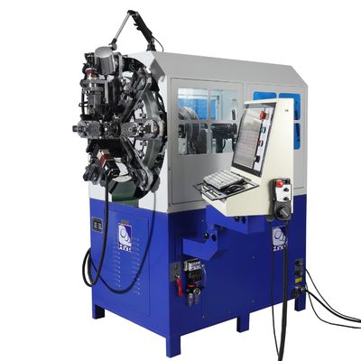 Zwölf Achsen CNC-Federmaschine Feder rotierender Drahtdurchmesser 2,5 mm Systeme