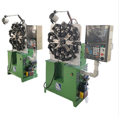 0,2-2,3mm Hochpräzisions-CNC-Federmaschine HYD-20T-4A Fünf-Achsen mit Drahtrotation