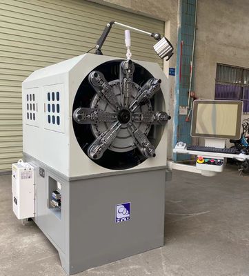 0,3–2,5 mm hocheffiziente CNC-Federmaschine, multifunktionaler Computerausgang
