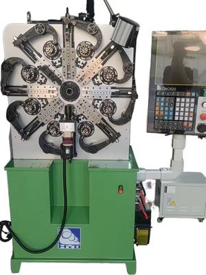 Automatic CNC Spring Machine with 3-5axes Servo Motors and 6.4-9.5kw Power for Precision Spring Wire Forming