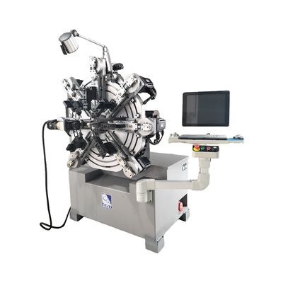 Computergestützte Spannungs- und Torsionsfederherstellungsmaschine mit zehn-zwölf Achsen-Systemen