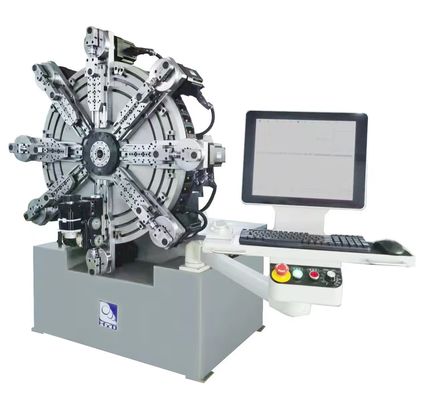 27 kW CNC-Spanntorsionsfederwickelmaschine mit zwölf Achsensystemen