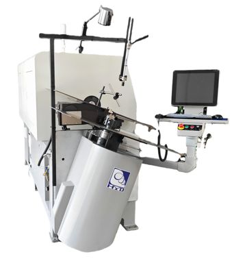 Computergesteuerte Äxte der Frühlings-verbiegenden Maschinen-zehn für 1 - 4mm unlegierten Hartstahl