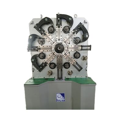 Drei-Achsen-CNC-Federformmaschine mit Gelenkwippenkonstruktion und Spulensystemen