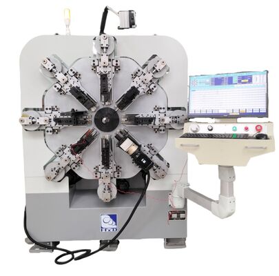 12-14 Achsen CNC-Automatische Federmaschine 1 bis 4 mm Wickelsysteme
