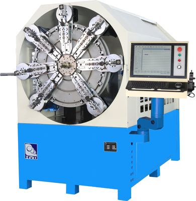 Mehrachsen-Computer-Federformmaschine Hohe Ausbeute CNC-Federfertigungslinie