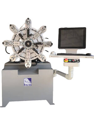 Automatische Präzisions-Spring-Coiling-Maschine ohne Kanal (Multi-Funktion) für die Herstellung und Formierung von Motor-Kernkomponenten von 0,3-2,5 mm