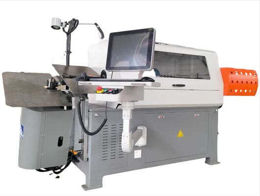 8-Achsen-Hochpräzisions-3D-Drahtbiegmaschine 2,0-8,0 mm Drehdraht automatisch für die Automobilindustrie Metallmetallurgie Motor