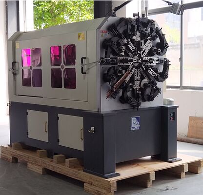 Cam 4,0 mm CNC-Federherstellungsausrüstung Sanyo Motor CE ISO9001 Blue Systems