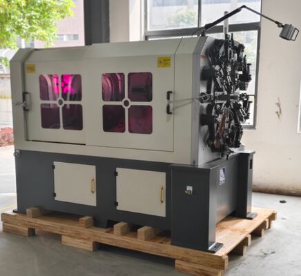 Cam 4,0 mm CNC-Federherstellungsausrüstung Sanyo Motor CE ISO9001 Blue Systems