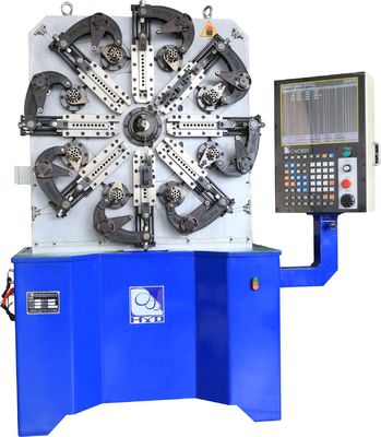 Drei-Achsen-CNC-Federformmaschine mit Gelenkwippenkonstruktion und Spulensystemen