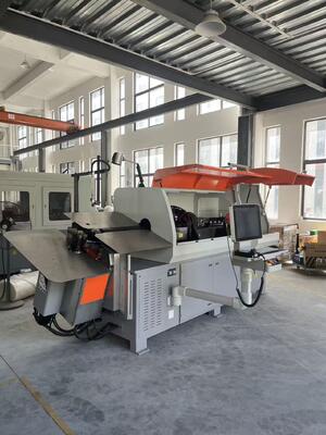 Hocheffiziente CNC-Federmaschine mit zwölf Achsen für 3–8 mm kohlenstoffarmen Stahl
