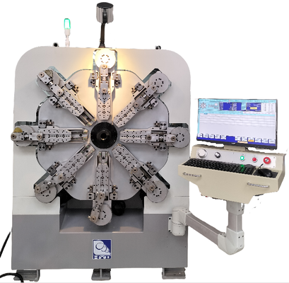 Nockenlose automatische Frühlings-Maschine, Frühlings-umwickelnde Maschine mit zwölf Äxten
