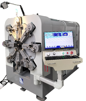 Nockenlose automatische Frühlings-Maschine, Frühlings-umwickelnde Maschine mit zwölf Äxten