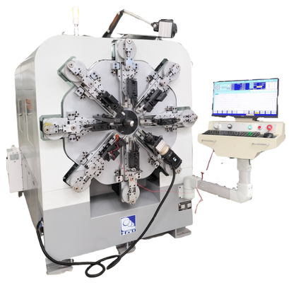 Nockenlose automatische Frühlings-Maschine, Frühlings-umwickelnde Maschine mit zwölf Äxten