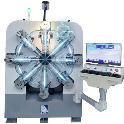 Hochpräzise CNC-Federherstellungsmaschine mit einachsigen Servomotorsystemen