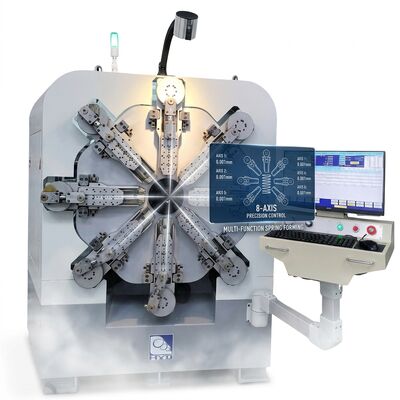 Zwölf Achsen CNC-Federmaschine Feder rotierender Drahtdurchmesser 2,5 mm Systeme
