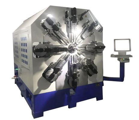 Hochpräzise CNC-Federherstellungsmaschine mit einachsigen Servomotorsystemen