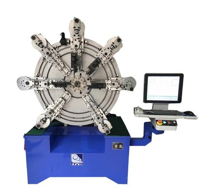 Computergesteuerte Zug-Torsionsfeder-Herstellungsmaschine mit Zwölf-Achsen-Systemen