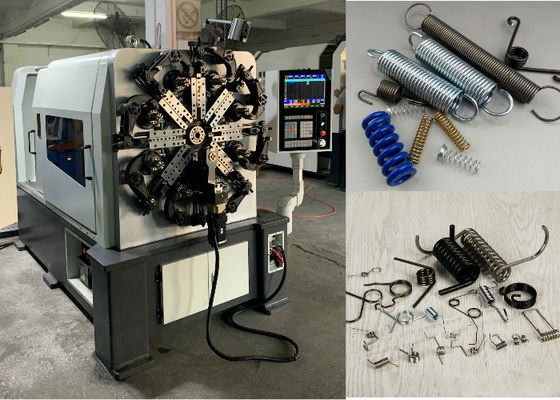 ISO9001 5 Achsen 4,0mm Drahtfedermachmaschine 17,5KW CNC-Federformer