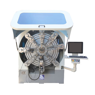 360-Grad-kamerafreie Rotations-4mm-Draht-CNC-Federwickelmaschine mit schneller Spulenformung