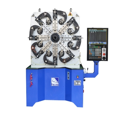 12 Äxte nockenlose CNC-Drahtfeder-Maschine mit Motor Japans Sanyo