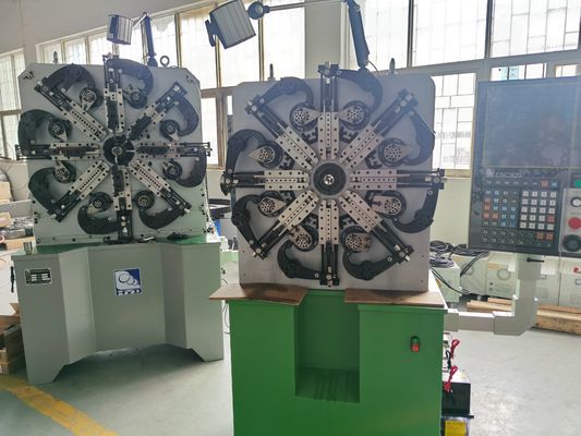 5,5-kW-CNC-Federformmaschine, optionale Hand- und 200-kg-Abwickelhaspelsysteme