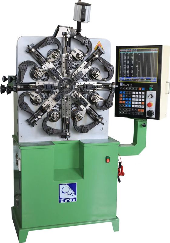 Dreiachsige CNC-Federwickelmaschine HYD-20T-3A Steuerung für 0,2-2,3mm Draht