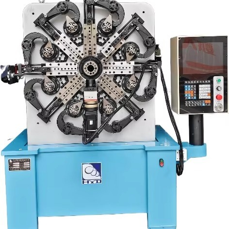 CNC Spring Machine with 380V Power 12kW Motor and 110m/min Wire Feed Speed for Precision Spring Coiling