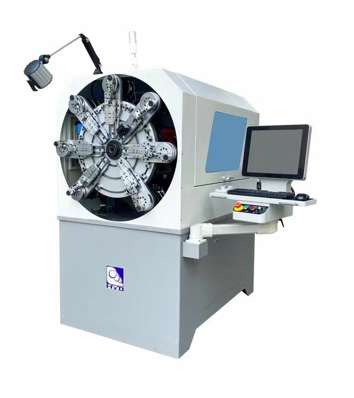 HYD 0,3-2,5 mm Hocheffiziente CNC-Federmaschine Mehrfunktionscomputer-Federmaschine