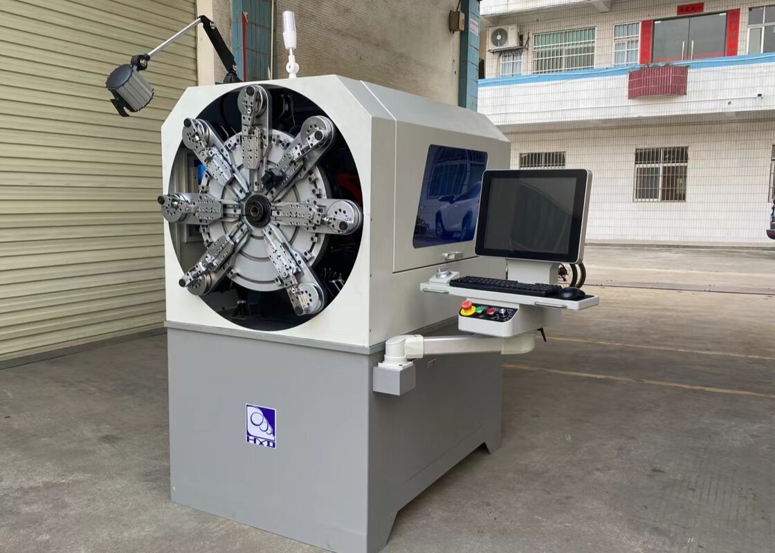 0,3–2,5 mm hocheffiziente CNC-Federmaschine, multifunktionaler Computerausgang