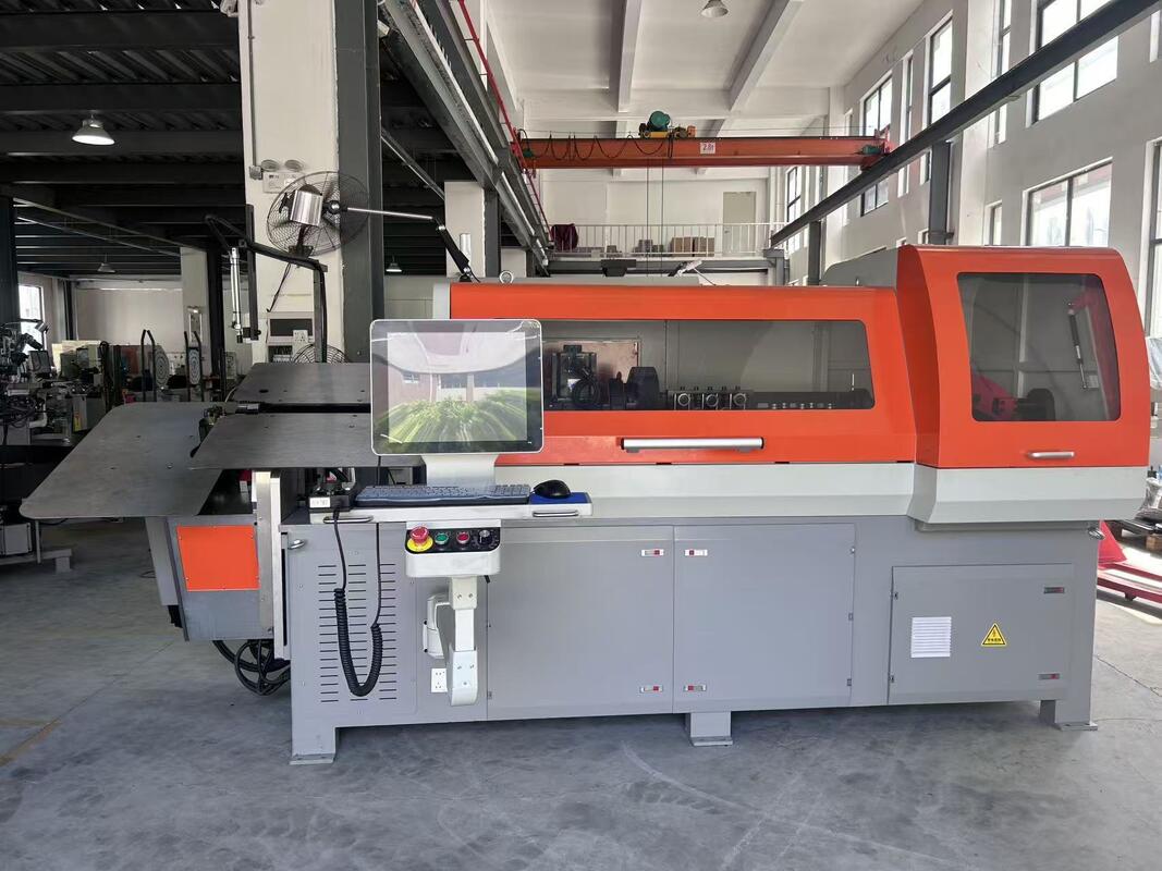 Hocheffiziente CNC-Federmaschine mit zwölf Achsen für 3–8 mm kohlenstoffarmen Stahl