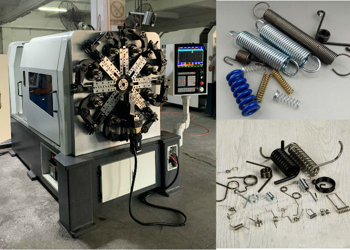 ISO9001 5 Achsen 4,0mm Drahtfedermachmaschine 17,5KW CNC-Federformer