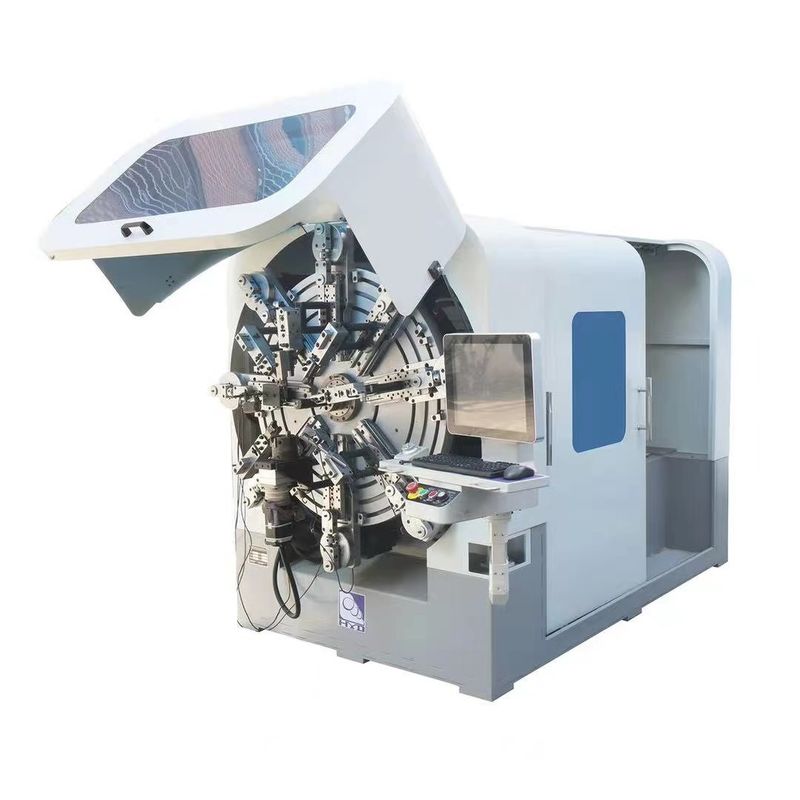 360-Grad-kamerafreie Rotations-4mm-Draht-CNC-Federwickelmaschine mit schneller Spulenformung
