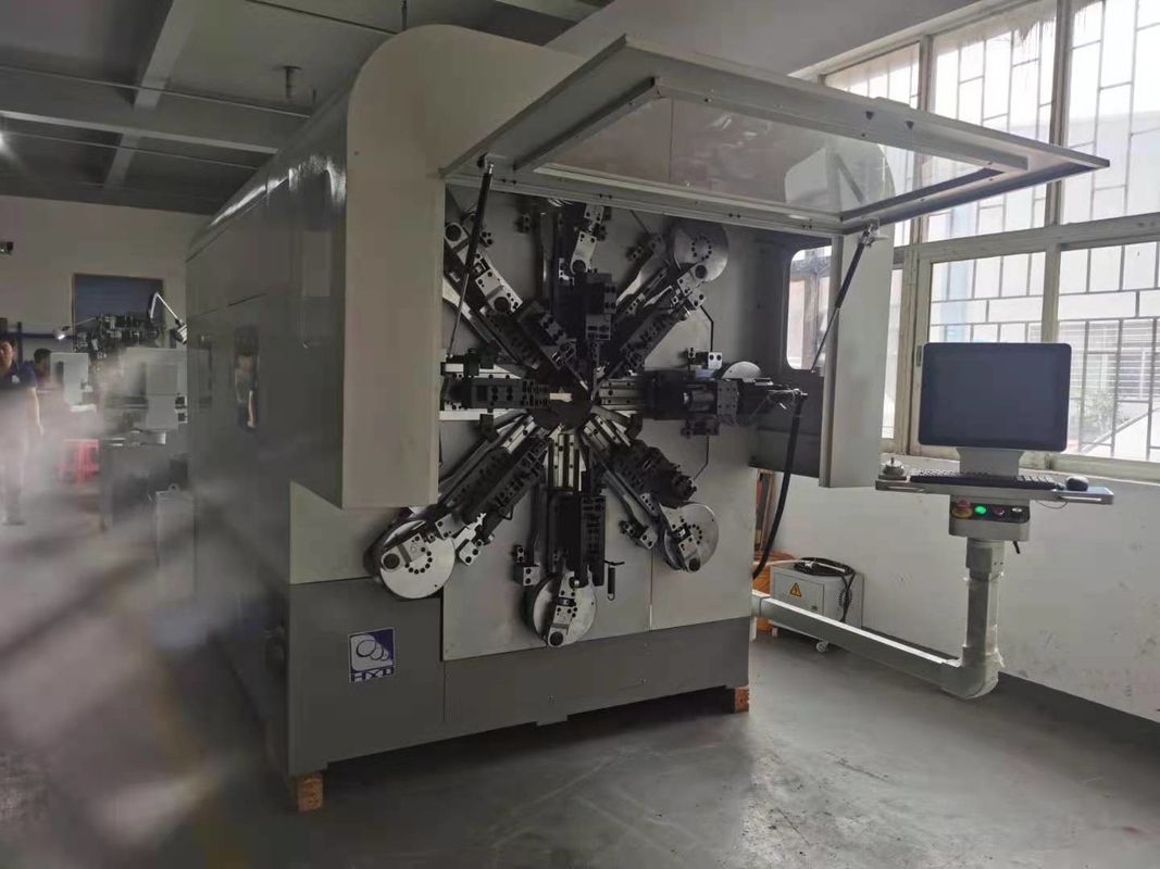 Zwölf Axt-nockenloser Draht, der Maschine für Draht 1-4mm Durchmesser-des unlegierten Hartstahls bildet