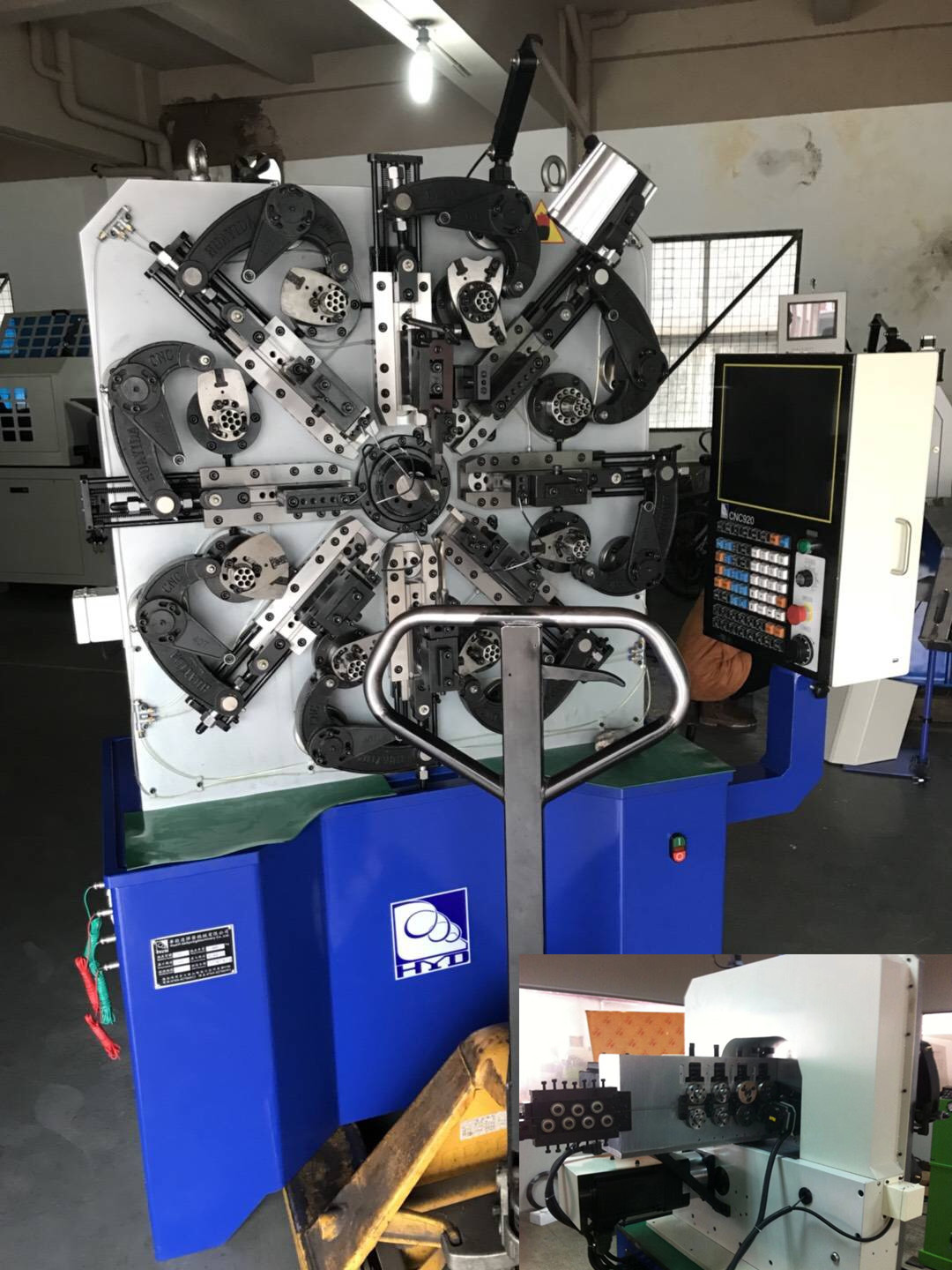 Hochgeschwindigkeits-CNC-Frühlings-Produktionsmaschine-/Nocken-Schraubenfeder, die Maschine herstellt 